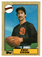 Eric Show - San Diego Padres (MLB Baseball Card) 1987 Topps # 730 Mint