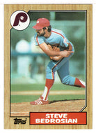 Steve Bedrosian - Philadelphia Phillies (MLB Baseball Card) 1987 Topps # 736 Mint