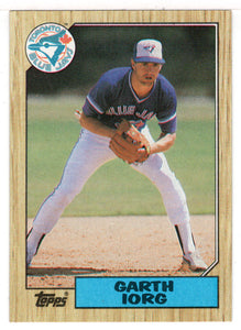 Garth Iorg - Toronto Blue Jays (MLB Baseball Card) 1987 Topps # 751 Mint