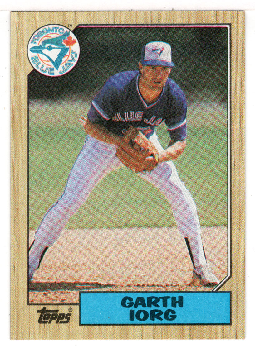Garth Iorg - Toronto Blue Jays (MLB Baseball Card) 1987 Topps # 751 Mint