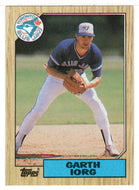 Garth Iorg - Toronto Blue Jays (MLB Baseball Card) 1987 Topps # 751 Mint