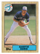 Garth Iorg - Toronto Blue Jays (MLB Baseball Card) 1987 Topps Tiffany # 751 Mint
