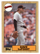 Dave LaPoint - San Diego Padres (MLB Baseball Card) 1987 Topps # 754 Mint