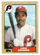 Luis Aguayo - Philadelphia Phillies (MLB Baseball Card) 1987 Topps # 755 Mint
