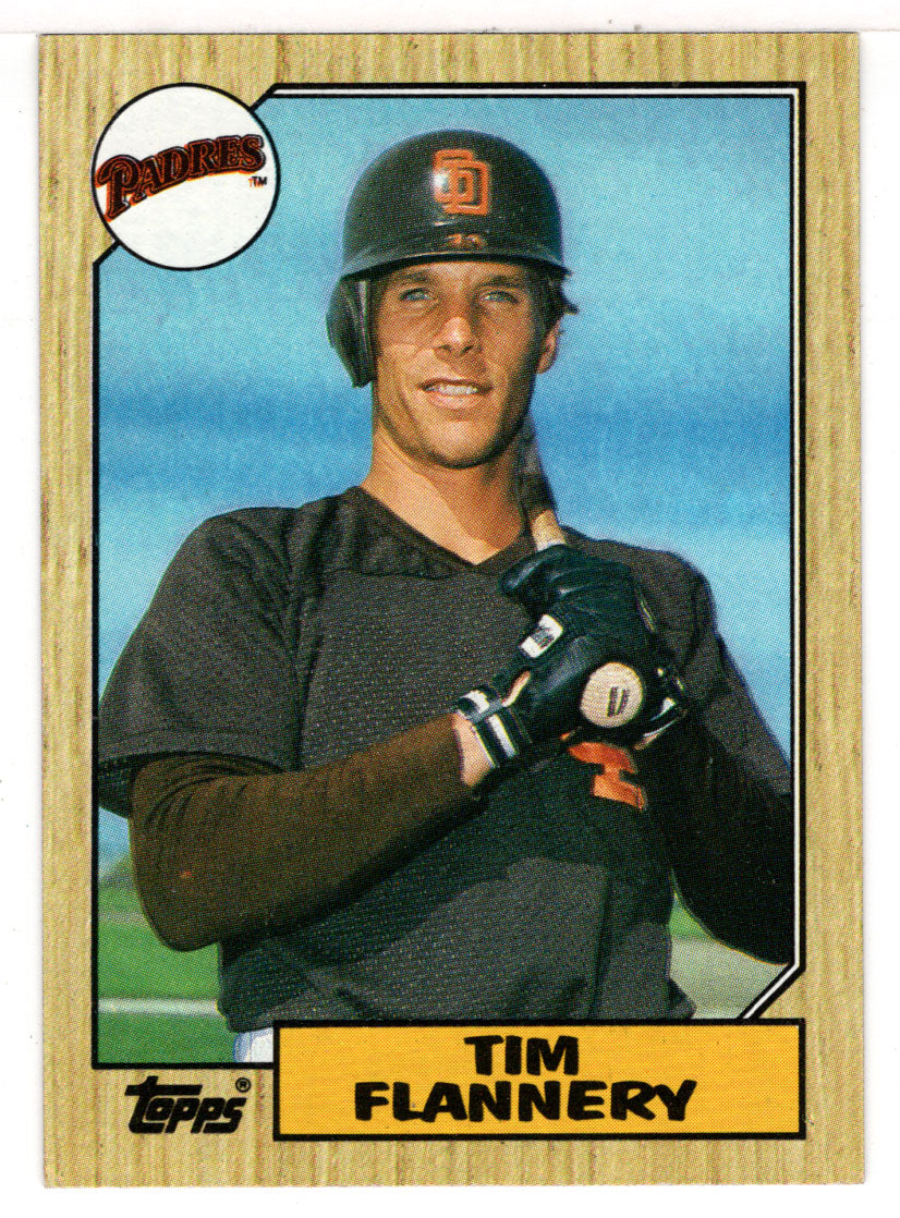 Tim Flannery - San Diego Padres (MLB Baseball Card) 1987 Topps # 763 Mint