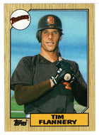 Tim Flannery - San Diego Padres (MLB Baseball Card) 1987 Topps # 763 Mint