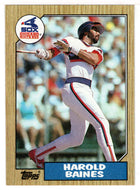 Harold Baines - Chicago White Sox (MLB Baseball Card) 1987 Topps # 772 Mint