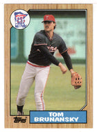 Tom Brunansky - Minnesota Twins (MLB Baseball Card) 1987 Topps # 776 Mint