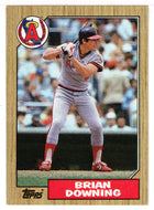 Brian Downing - California Angels (MLB Baseball Card) 1987 Topps # 782 Mint