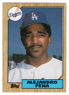 Alejandro Pena - Los Angeles Dodgers (MLB Baseball Card) 1987 Topps # 787 Mint