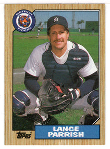 Lance Parrish - Detroit Tigers (MLB Baseball Card) 1987 Topps # 791 Mint