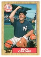 Rick Cerone - New York Yankees (MLB Baseball Card) 1987 Topps Traded # 21T Mint