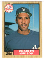 Charles Hudson - New York Yankees (MLB Baseball Card) 1987 Topps Traded # 50T Mint
