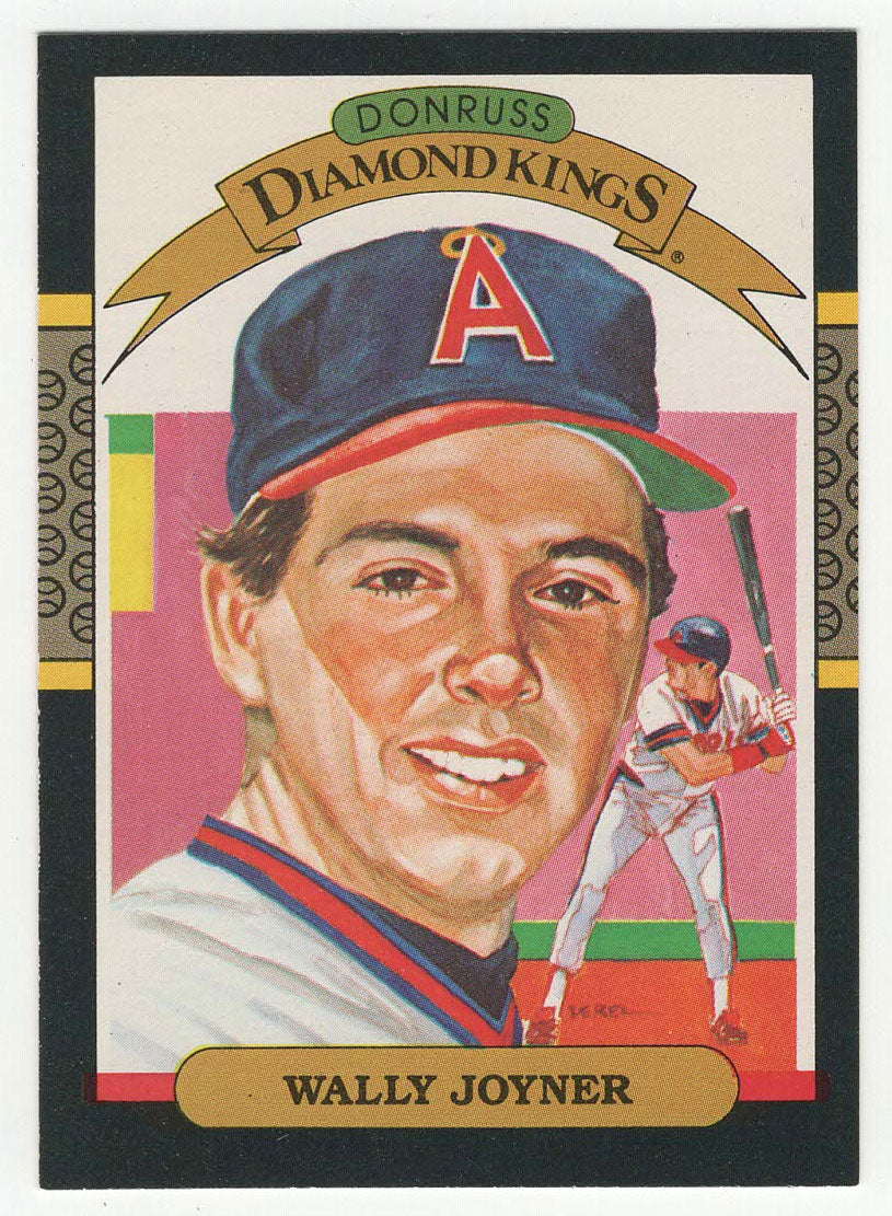 Wally Joyner - California Angels - Diamond Kings (MLB Baseball Card) 1987 Donruss # 1 NM/MT