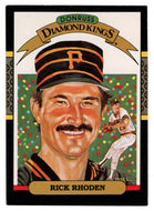 Rick Rhoden - Pittsburgh Pirates - Diamond Kings (MLB Baseball Card) 1987 Donruss # 10 NM/MT