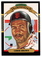 Chris Brown - San Francisco Giants - Diamond Kings (MLB Baseball Card) 1987 Donruss # 11 NM/MT