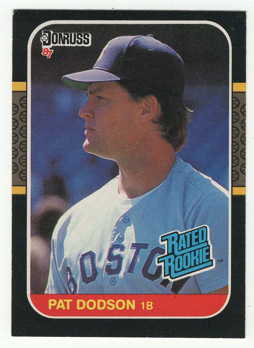 Pat Dodson RC - Boston Red Sox - Rated Rookie (MLB Baseball Card) 1987 Donruss # 44 NM/MT