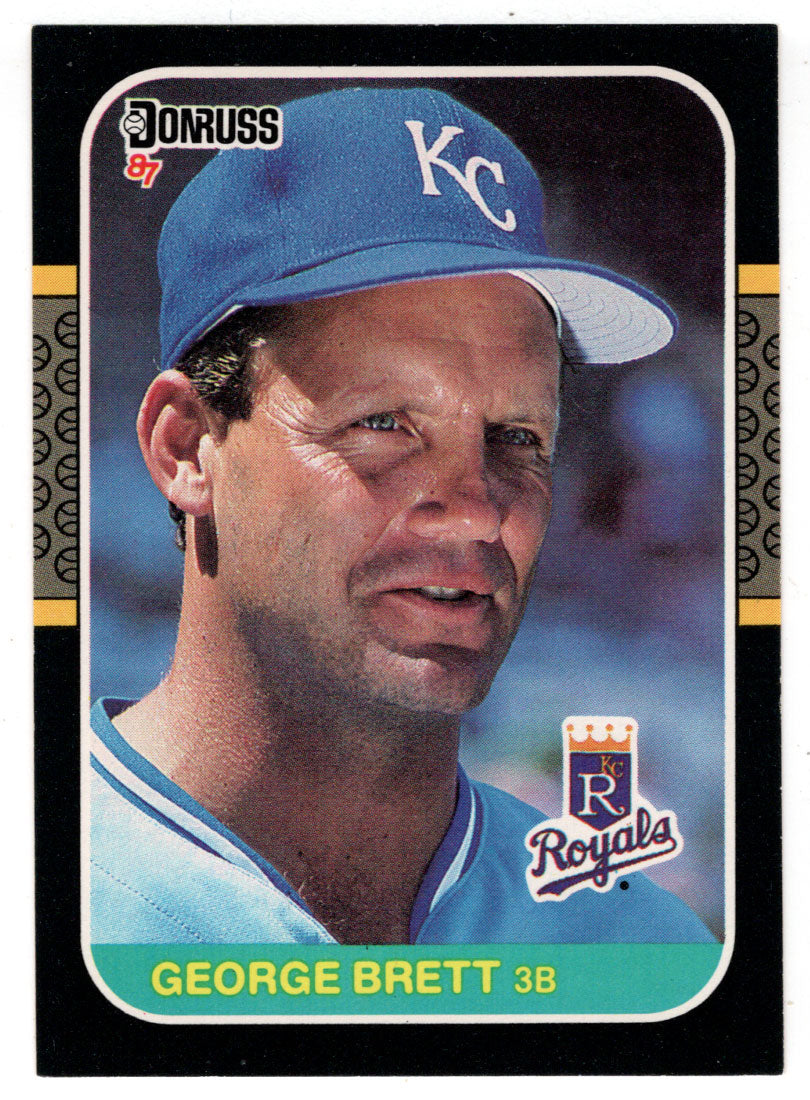 George Brett - Kansas City Royals (MLB Baseball Card) 1987 Donruss # 54 NM/MT