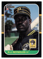 R.J. Reynolds - Pittsburgh Pirates (MLB Baseball Card) 1987 Donruss # 65 NM/MT