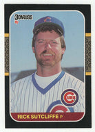 Rick Sutcliffe - Chicago Cubs (MLB Baseball Card) 1987 Donruss # 68 NM/MT
