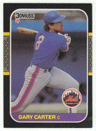 Gary Carter - New York Mets (MLB Baseball Card) 1987 Donruss # 69 NM/MT