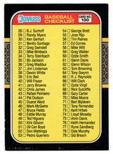 Load image into Gallery viewer, Checklist # 2 (MLB Baseball Card) 1987 Donruss # 100 NM/MT
