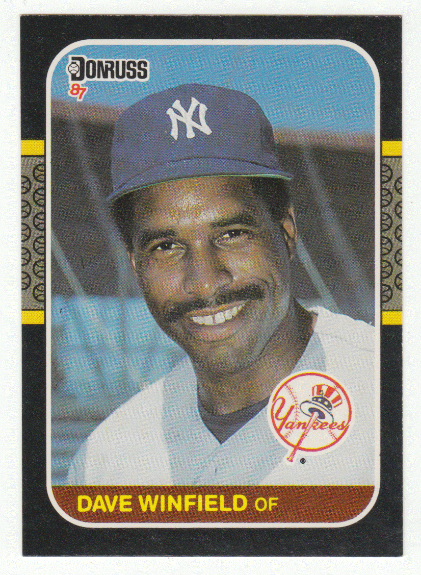 Dave Winfield - New York Yankees (MLB Baseball Card) 1987 Donruss # 105 NM/MT