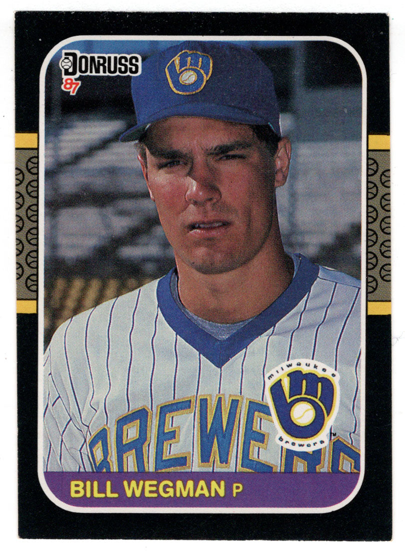 Bill Wegman - Milwaukee Brewers (MLB Baseball Card) 1987 Donruss # 109 NM/MT