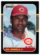 Kal Daniels - Cincinnati Reds (MLB Baseball Card) 1987 Donruss # 142 NM/MT