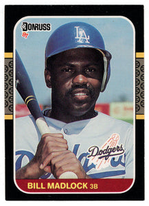 Bill Madlock - Los Angeles Dodgers (MLB Baseball Card) 1987 Donruss # 155 NM/MT