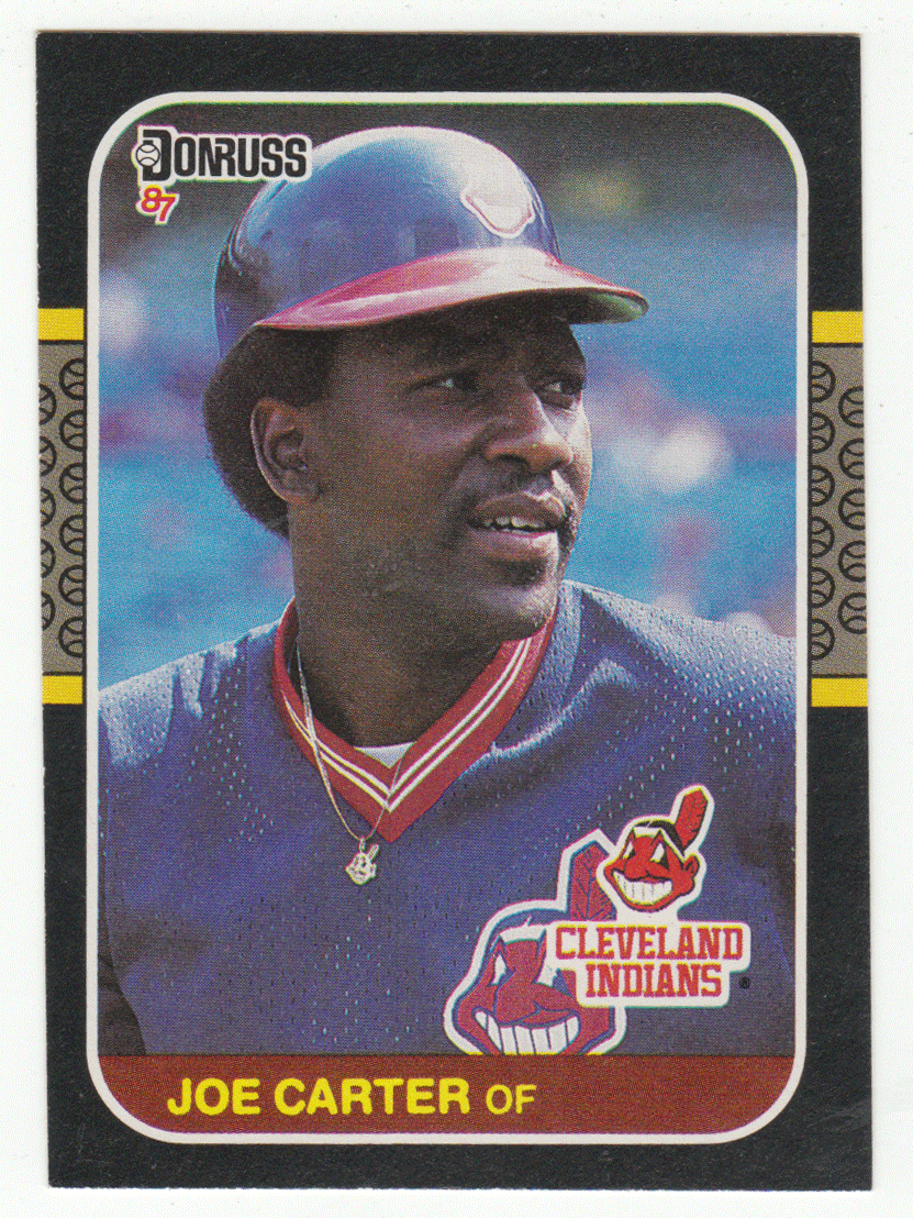 Joe Carter - Cleveland Indians (MLB Baseball Card) 1987 Donruss # 156 NM/MT
