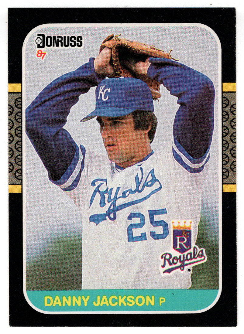 Danny Jackson - Kansas City Royals (MLB Baseball Card) 1987 Donruss # 157 NM/MT