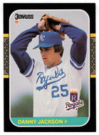 Danny Jackson - Kansas City Royals (MLB Baseball Card) 1987 Donruss # 157 NM/MT