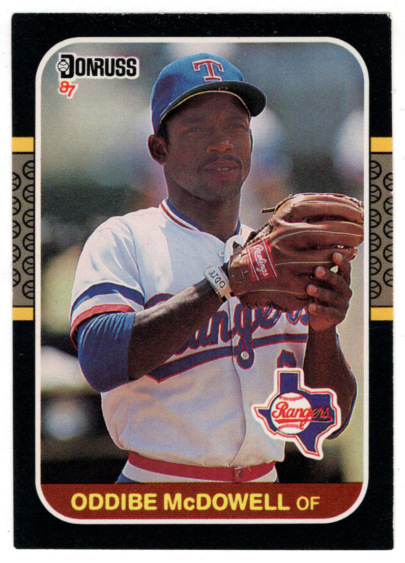 Oddibe McDowell - Texas Rangers (MLB Baseball Card) 1987 Donruss # 161 NM/MT