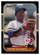 Oddibe McDowell - Texas Rangers (MLB Baseball Card) 1987 Donruss # 161 NM/MT