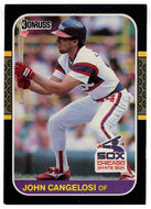 John Cangelosi RC - Chicago White Sox (MLB Baseball Card) 1987 Donruss # 162 NM/MT