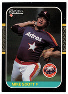 Mike Scott - Houston Astros (MLB Baseball Card) 1987 Donruss # 163 NM/MT