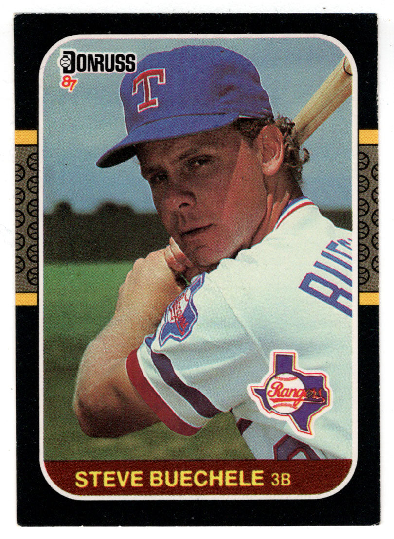 Steve Buechele - Texas Rangers (MLB Baseball Card) 1987 Donruss # 180 NM/MT