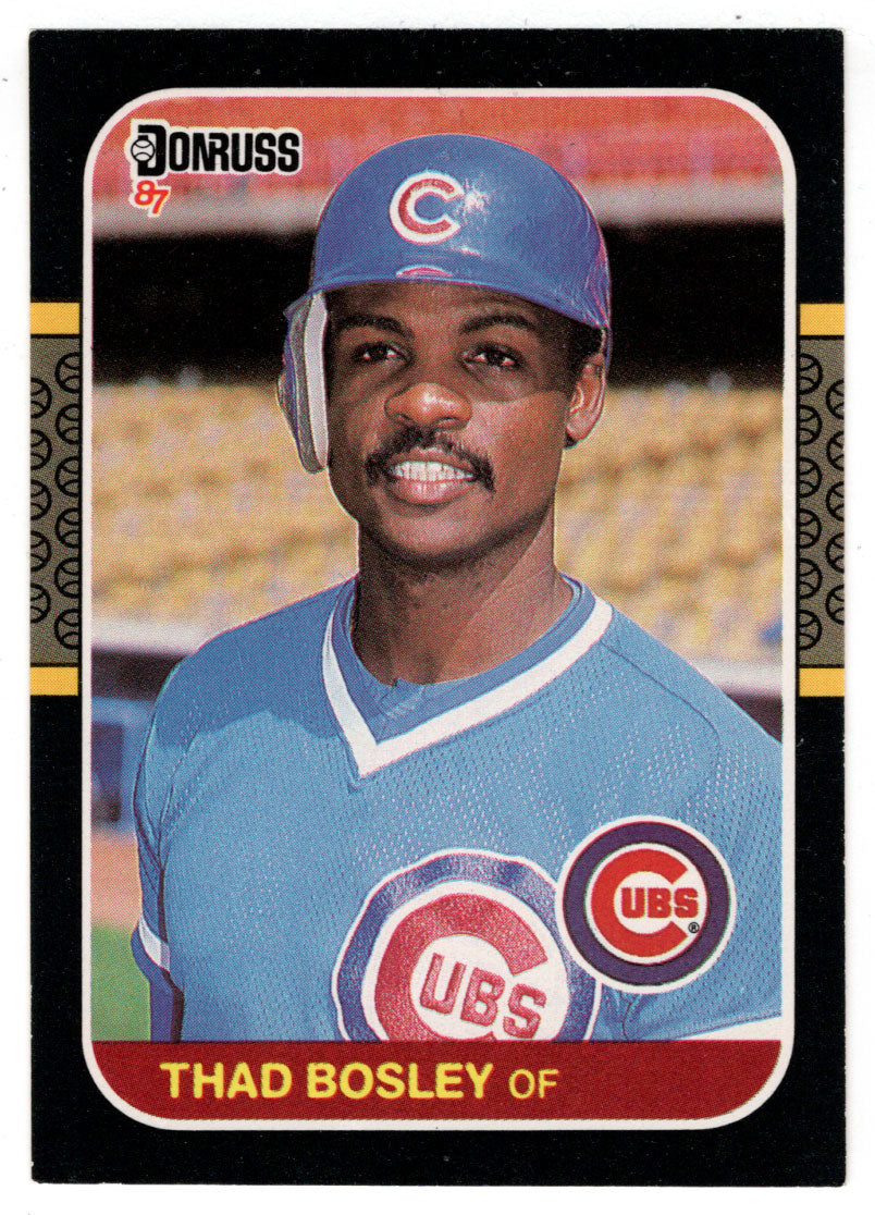 Thad Bosley - Chicago Cubs (MLB Baseball Card) 1987 Donruss # 191 NM/MT