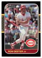 Ron Oester - Cincinnati Reds (MLB Baseball Card) 1987 Donruss # 206 NM/MT