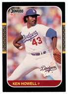 Ken Howell - Los Angeles Dodgers (MLB Baseball Card) 1987 Donruss # 229 NM/MT