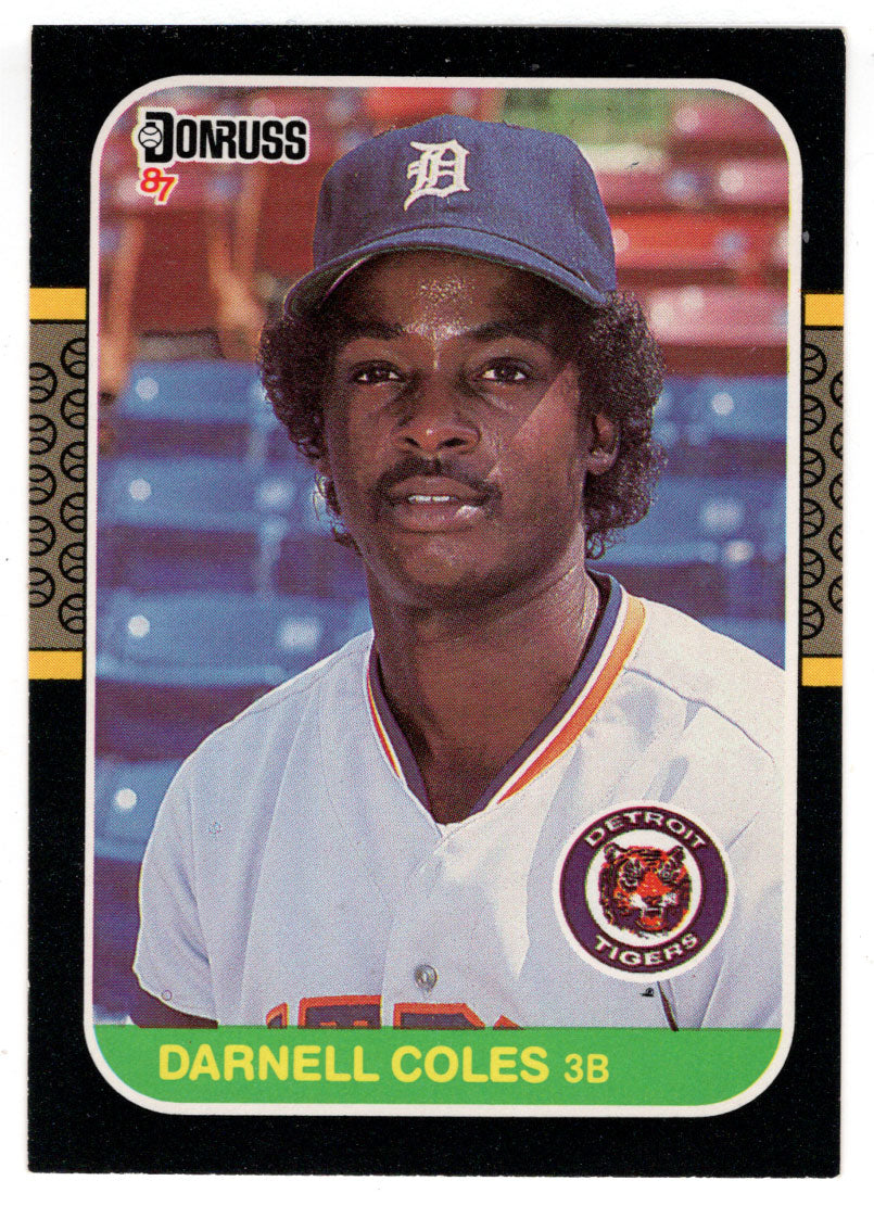 Darnell Coles - Detroit Tigers (MLB Baseball Card) 1987 Donruss # 230 NM/MT