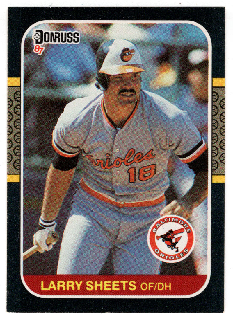 Larry Sheets - Baltimore Orioles (MLB Baseball Card) 1987 Donruss # 248 NM/MT