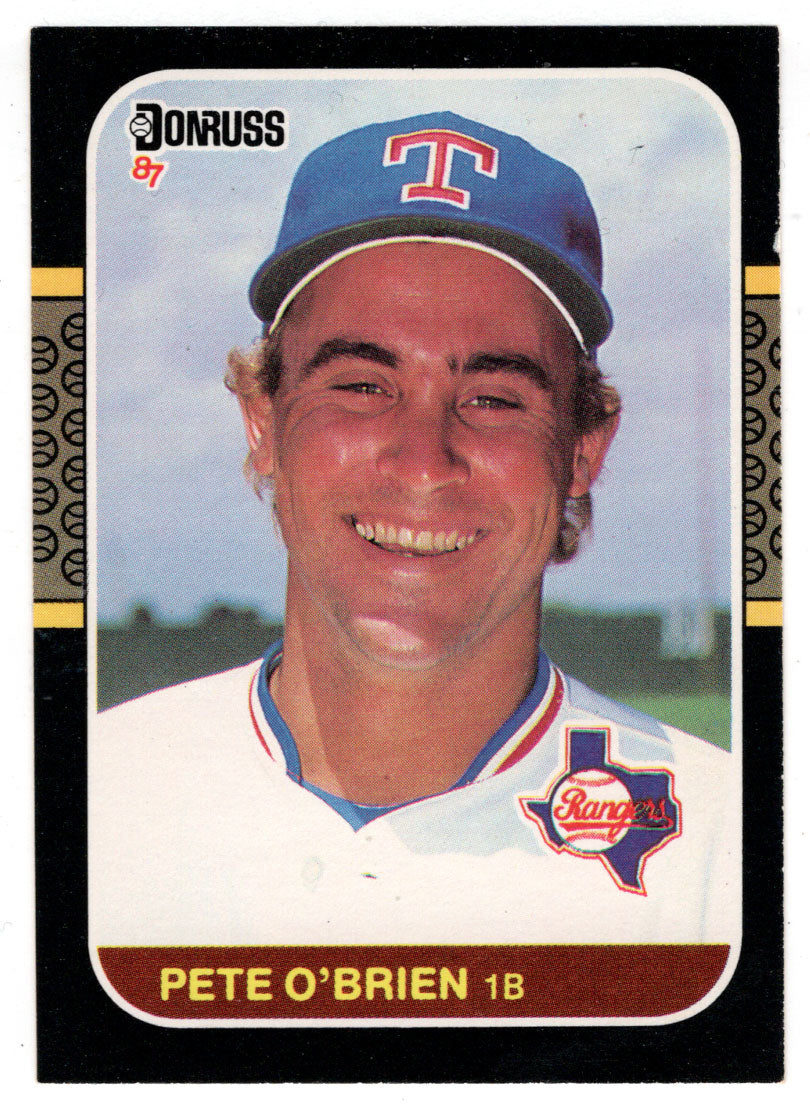 Pete O'Brien - Texas Rangers (MLB Baseball Card) 1987 Donruss # 259 NM/MT