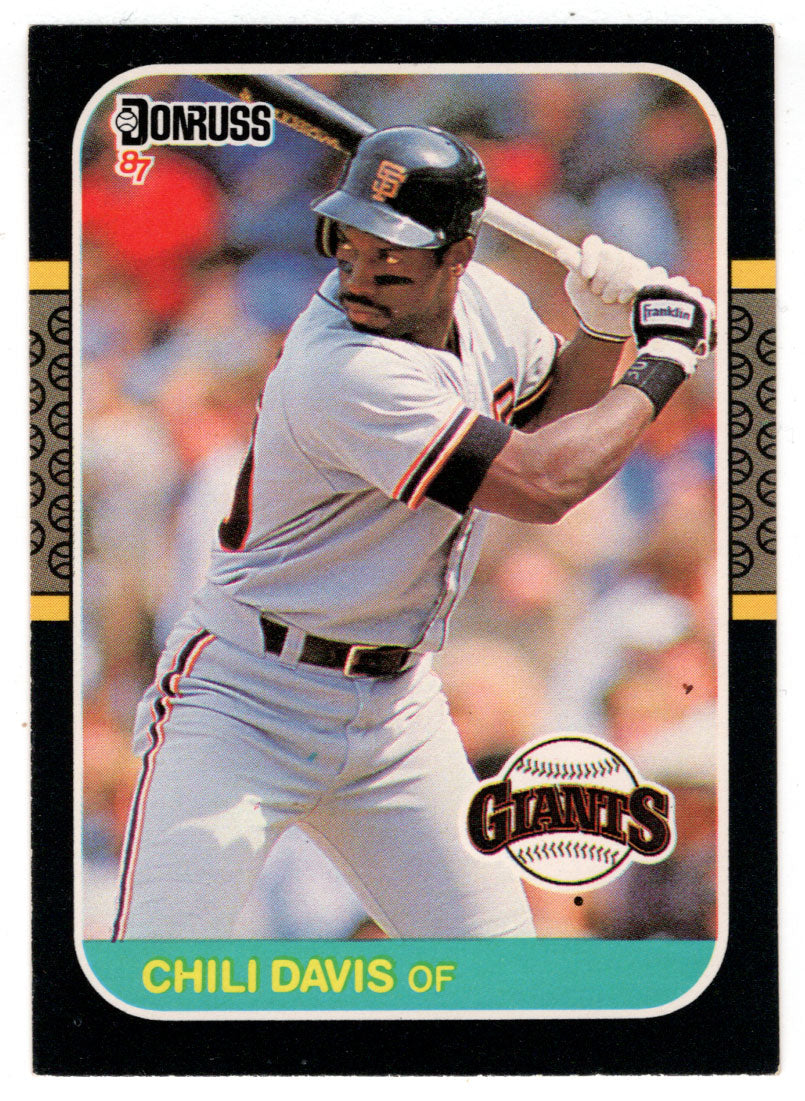 Chili Davis - San Francisco Giants (MLB Baseball Card) 1987 Donruss # 268 NM/MT