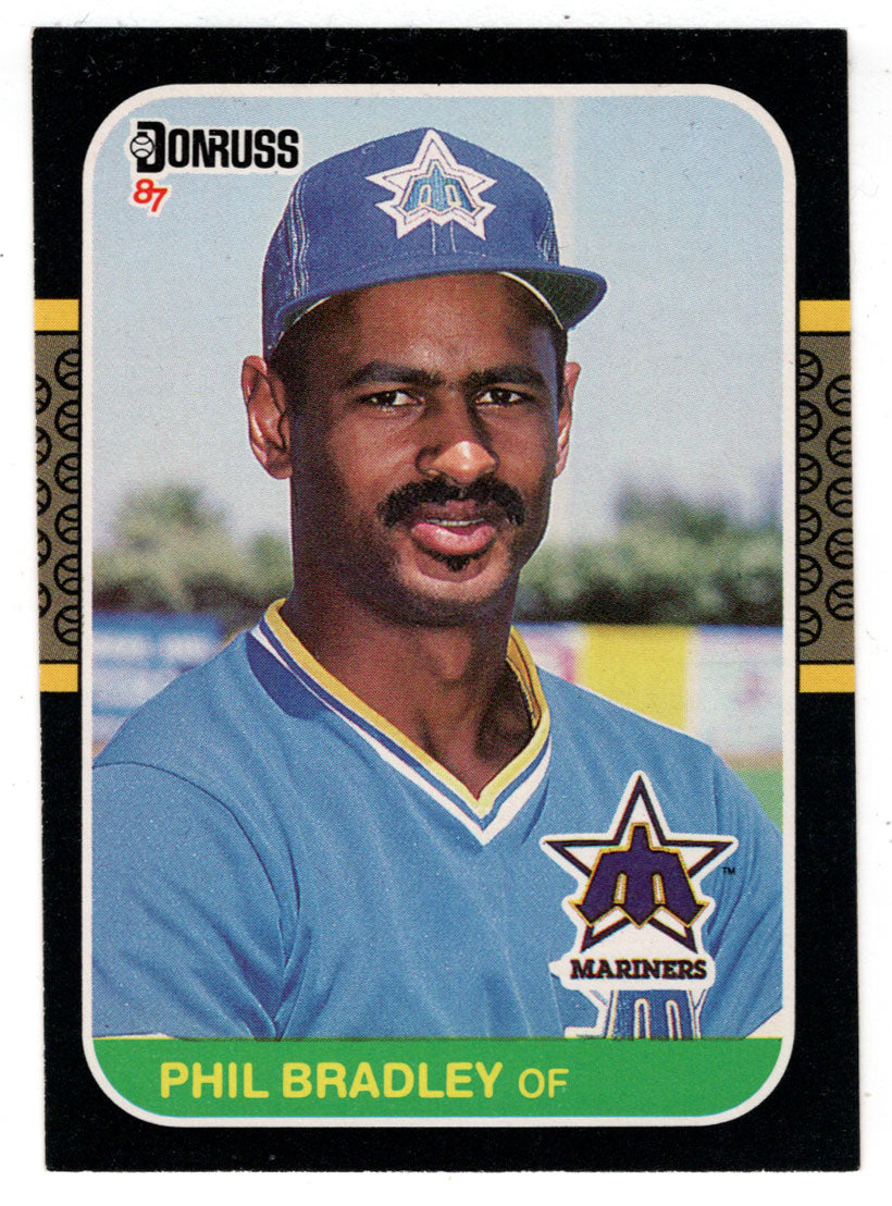Phil Bradley - Seattle Mariners (MLB Baseball Card) 1987 Donruss # 270 NM/MT