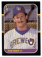 Rob Deer - Milwaukee Brewers (MLB Baseball Card) 1987 Donruss # 274 NM/MT