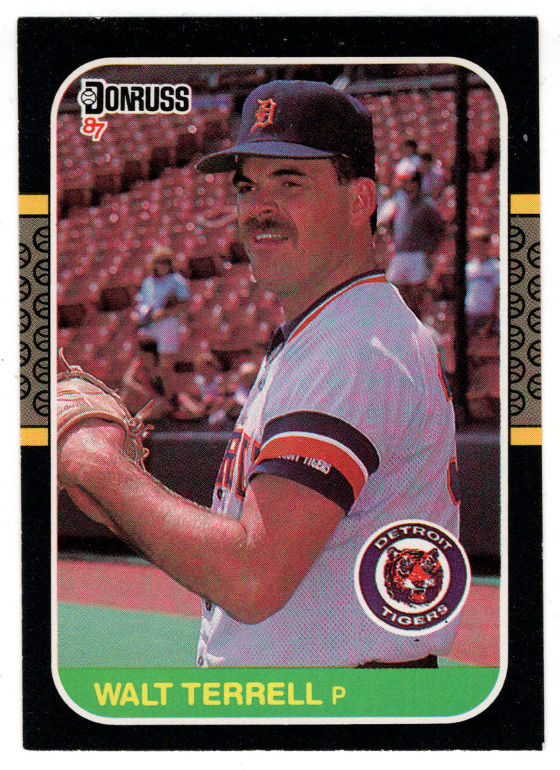 Walt Terrell - Detroit Tigers (MLB Baseball Card) 1987 Donruss # 275 NM/MT