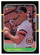 Walt Terrell - Detroit Tigers (MLB Baseball Card) 1987 Donruss # 275 NM/MT