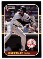 Mike Easler - New York Yankees (MLB Baseball Card) 1987 Donruss # 277 NM/MT